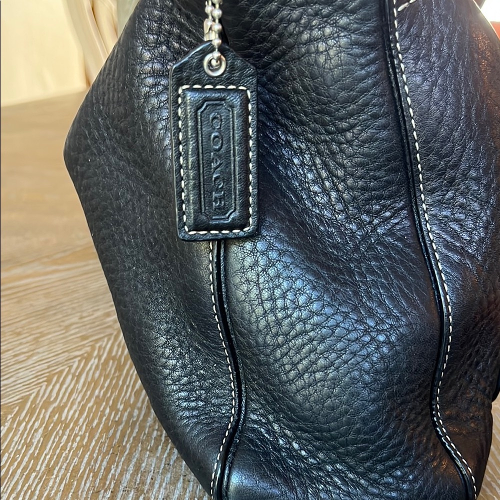 Coach brown leather shoulder bag - Picture 2 of 15